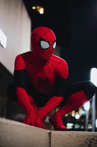 Personagens vivos - animação de festa - Homem-Aranha - Spiderman