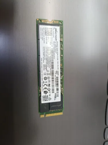 Nvme 512 gb mícron funcionando perfeitamente
