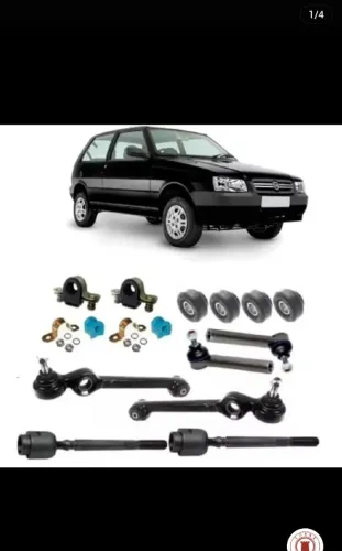 Suspensão fiat uno nova completa zap *