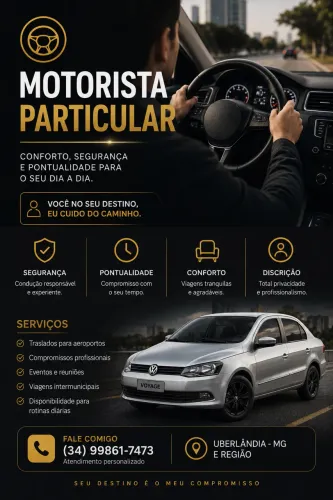 Motorista/ Pequenos Fretes 