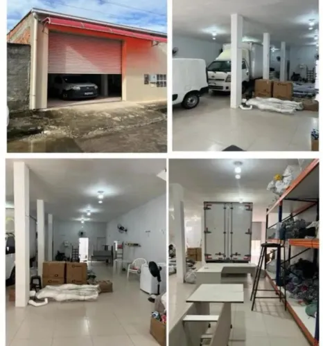 Alugo galpão pé direito alto , portão automático banheiro