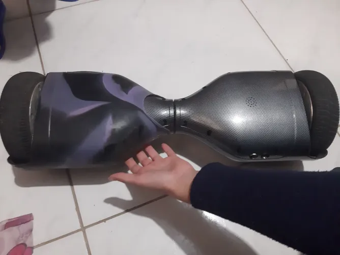 Hoverboard com capa protetora