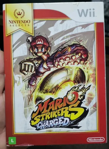 Mario Strikers Charged Wii - Lacrado de Fábrica (Nacional / Nintendo Selects)