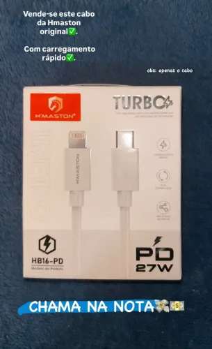 Cabo para Iphone Tipo lightning 