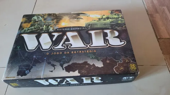 WAR JOGO DE ESTRATÉGIA *EDIÇÃO ESPECIAL