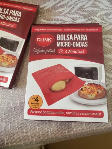 Saco Microondas Assar Batatas (2 unidades)