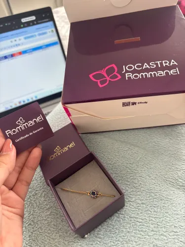 Pulseira dourada rommanel