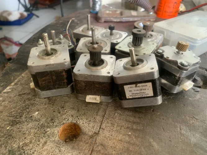 Motor Nema 17 kit 10 unidades