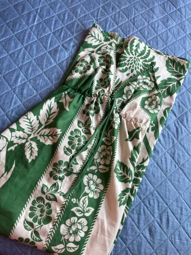 Vestido longo indiano Shein