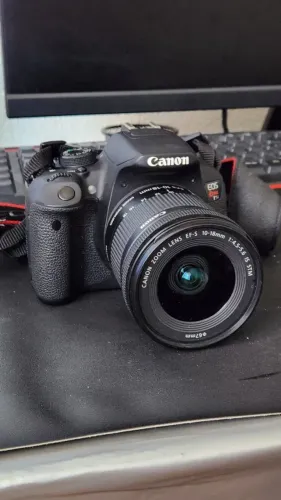camera canon t5i + lente canon 10-18mm (PROMOÇÃO)