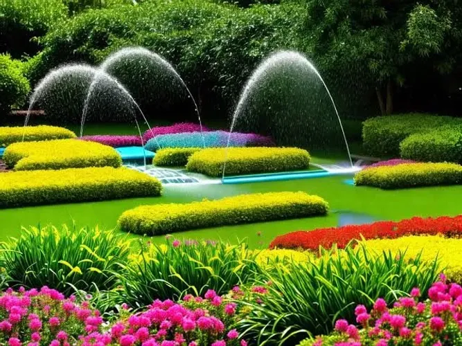 Irrigação para jardim 