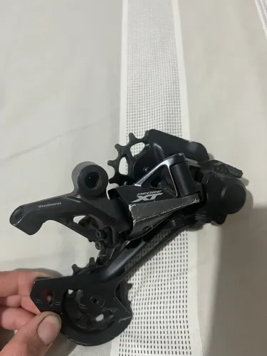 Vendo câmbio e alavanca shimano deore xt 