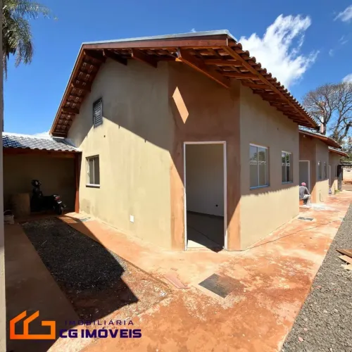 Casa em condomínio á venda com 2 quartos, bônus moradia no Nova Lima em Campo Grande - MS