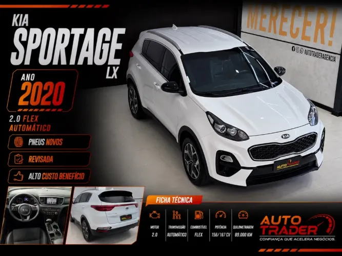 Kia Motors Sportage LX 2.0 16v/ 2.0 16V Flex Aut. 2020