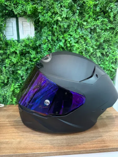CAPACETE KYT TT COURSE PRETO FOSCO TAMANHO XL