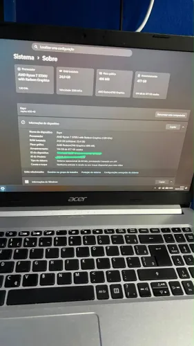 ACER ASPIRE 5 COM 24gb RAM