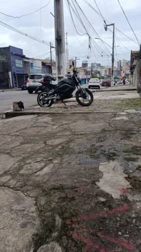 Moto elétrica quitada e selada 