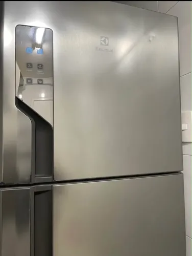 Geladeira inox