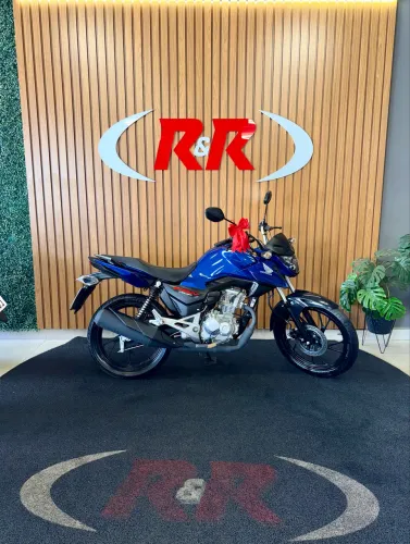 Fan 160 Azul Com 1000 km rodados 