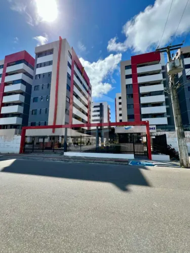 Apartamento mobiliado com varanda e suítes no residencial Portal dos Mares