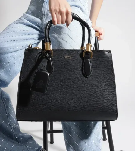 Bolsa Tote Grande New Lorena Preta - Schutz
