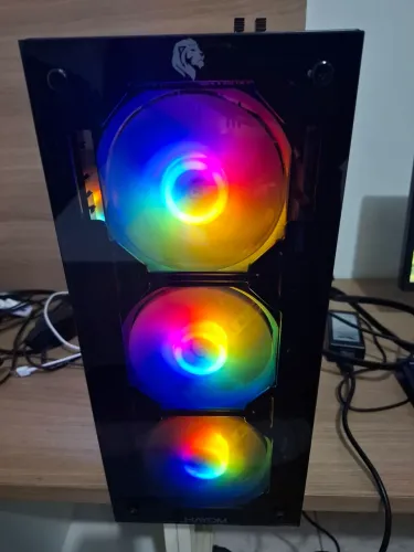 Pc com gabinete gamer intel core i5 16GB de Ram SSD 480 GB Geforce 2GB e HDMI