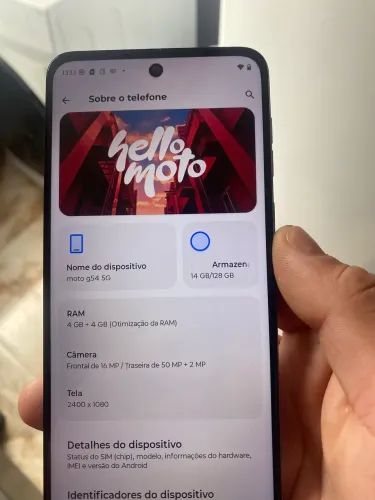 Smartphone Motorola G54 5G