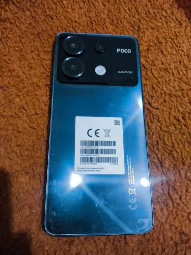 Poco x6 5G, 256gb de armazenamento.