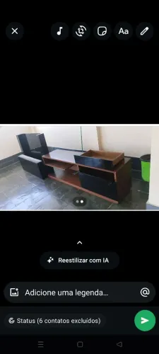Vende se rack rústico madeira boa 