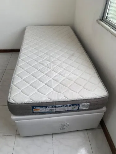 Colchão + Cama-baú Ortobom Sommier
