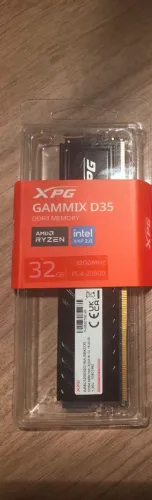 Memória RAM XPG Gammix D35 32GB (1x32GB) DDR4 3200MHz - NOVA/LACRADA