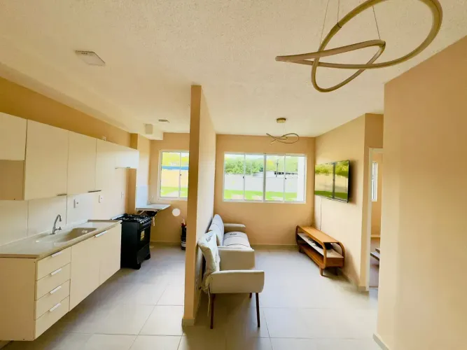Apartamento Semi Mobiliado no Smart Tarumã  Aluguel Completo com Água e Gás Inclusos