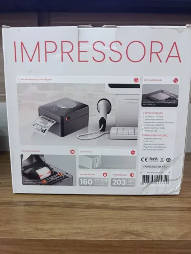 Impressora térmica para etiqueta oásis  novo nunca usado.