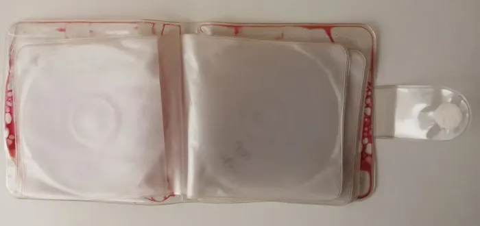 Case para CDs DVDs em plástico transparente - entrega rápida !