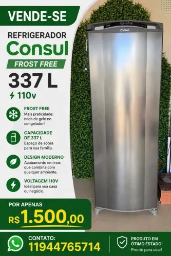 Refrigerador CONSUL 337L