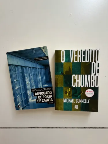 Livros Advogado porta de cadeia e o veredito de chumbo