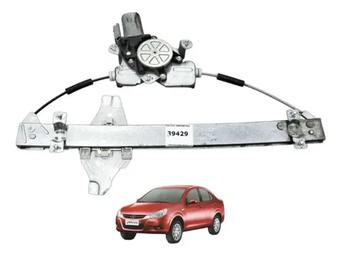 Maquina Vidro Jac J3 Traseira Esquerda 2013 2014 2015