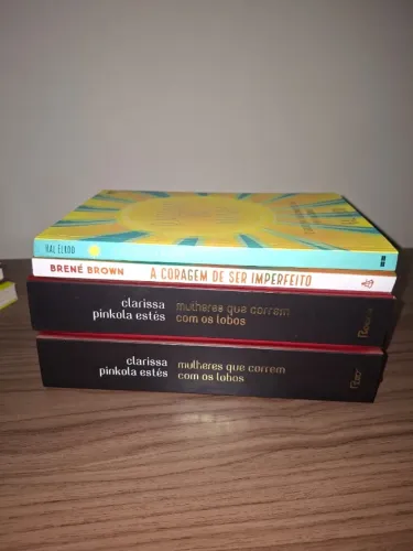 Kit Livros Desenvolvimento Pessoal - Clarissa Pinkola | Brené Brown | Hal Elrod