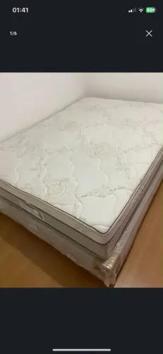 Cama box casal