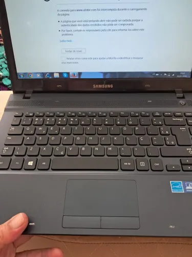 Notebook Sansung seminovo 