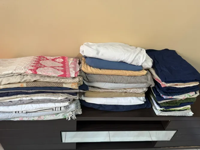 Forros de cama e fronha