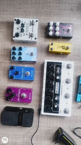 Pedais para guitarra 