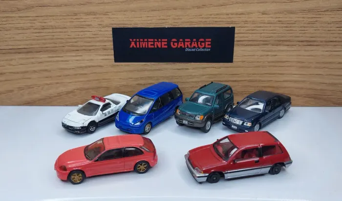 Coleção carrinhos japoneses Epoch Konami