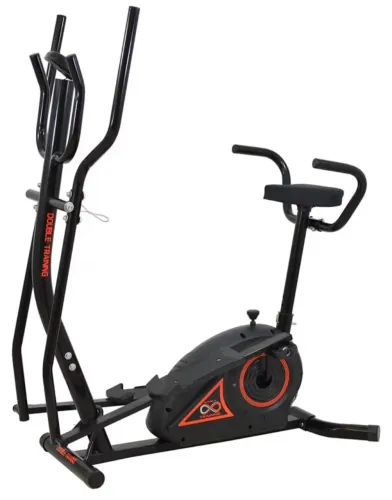 Elíptico + bicicleta ergométrica (2 em 1)