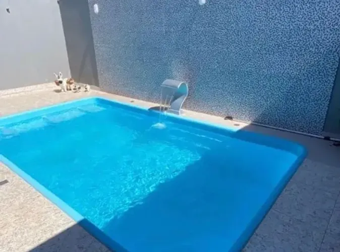 Piscina de Fibra , rápida instalação ! 6 mts