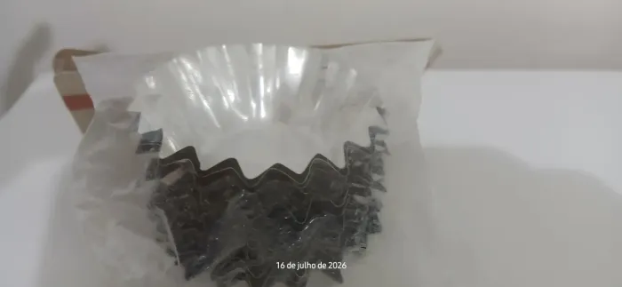 Kit com 24 formas crespas