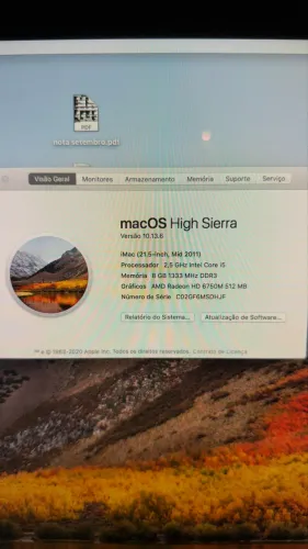 iMac 2011 com ssd 