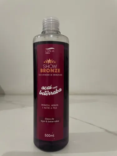 Óleo ativador de bronzeado 
