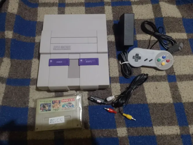Vendo super Nintendo perfeito !!! E também completo !!!