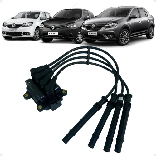 Bobina Ignição Renault Clio Logan Sandero 2015 2016